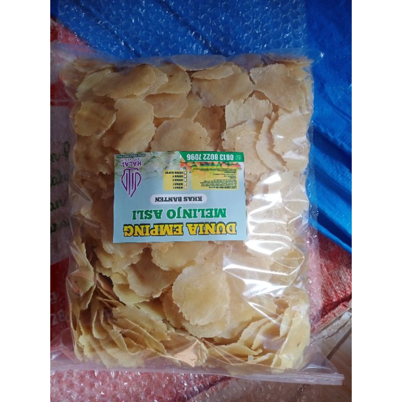 

1 KG emping melinjo asli real Menes Pandeglang