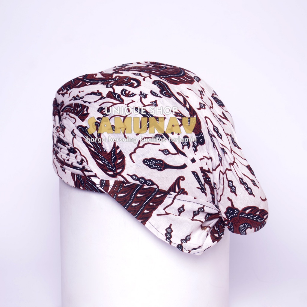 Blangkon Jogja mataram putih sido asih tanpa sidangan