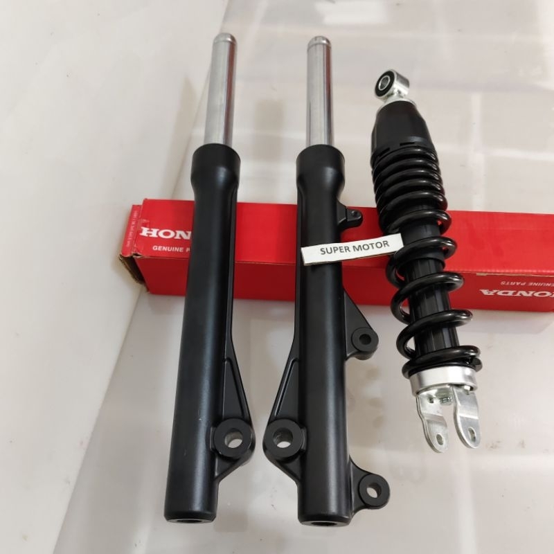 Shock depan+belakang Scoopy New shock Scoopy New depan dan belakang