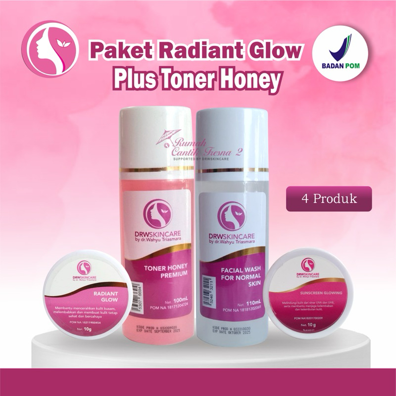 RADIANT GLOW DRWSKINCARE/RADIANT GLOW PLUS TONER HONEY/GLOW RADIANT PLUS TONER