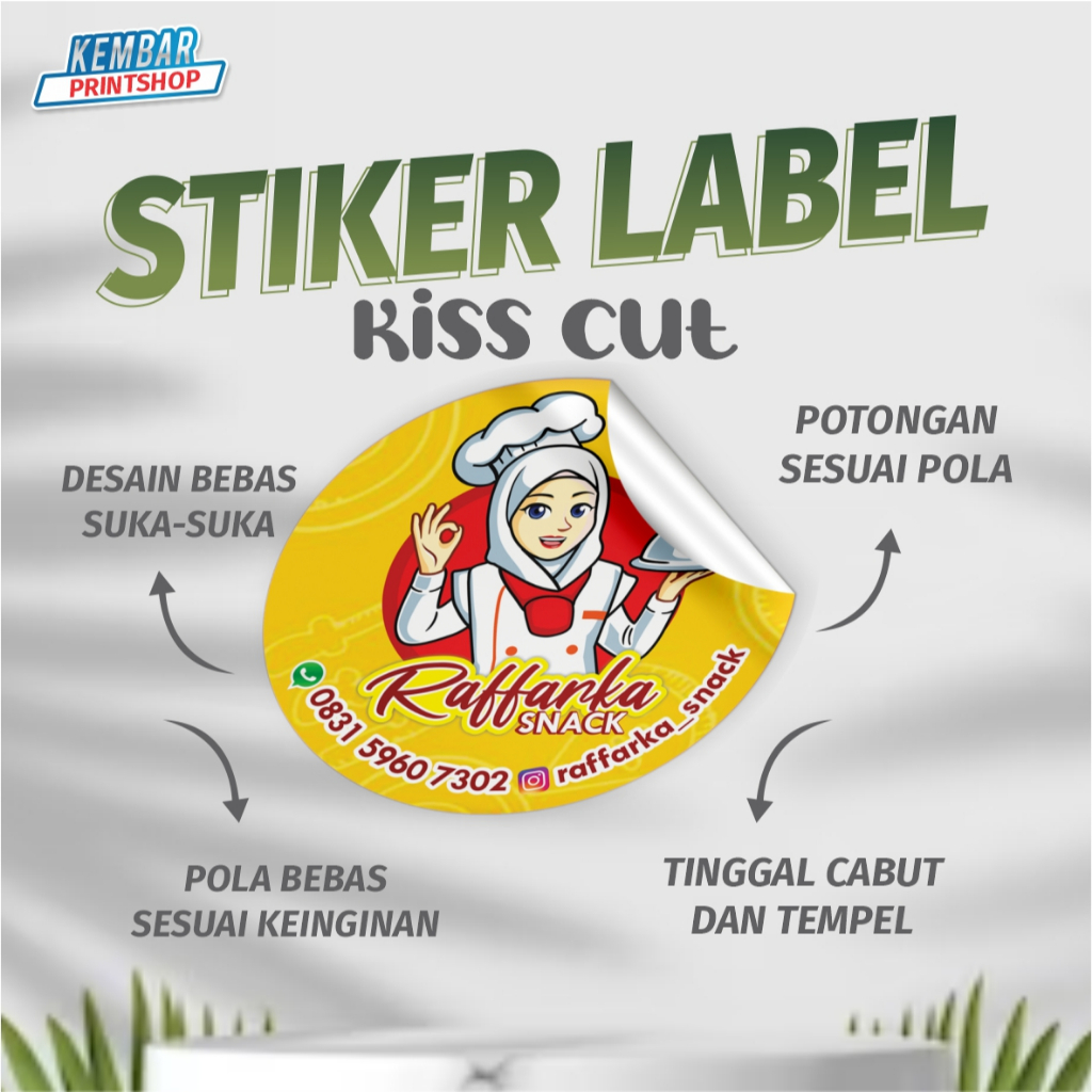 

STIKER LABEL LEMBARAN STIKER CUTTING STIKER MAKANAN KEMASAN