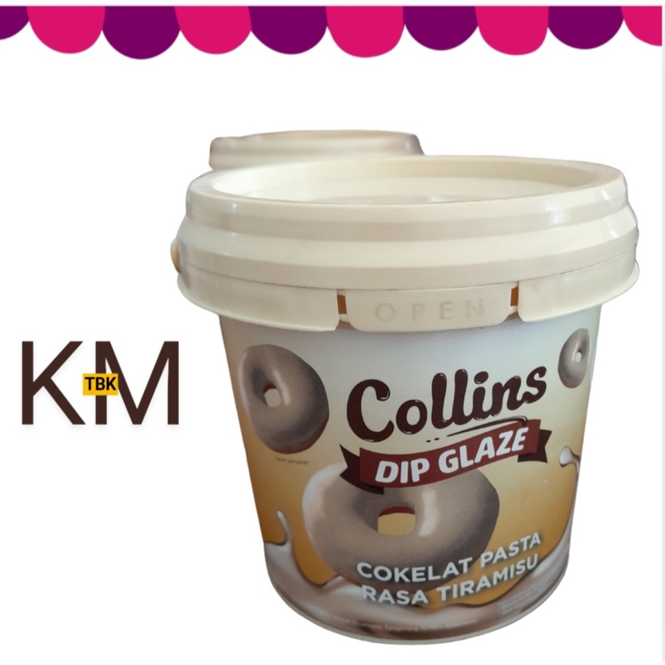 

Collins Dip Glaze Tiramisu 250 gr & 500 gr (repack)