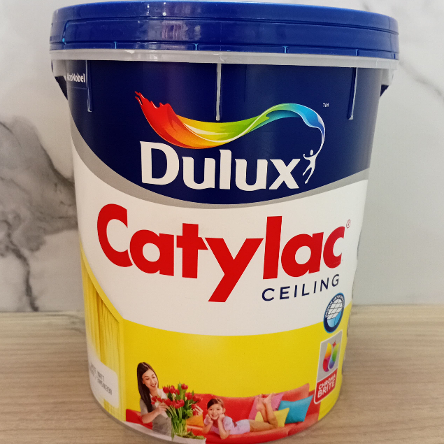 Dulux Catylac Ceiling White Interior , Cat Interior / Plafon Terbaik Murah Meriah By Dulux *5 Kg*