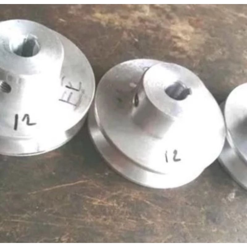 Pulley pully poli B1 3"inch As 25.4mm(1"inch)puli Aluminium