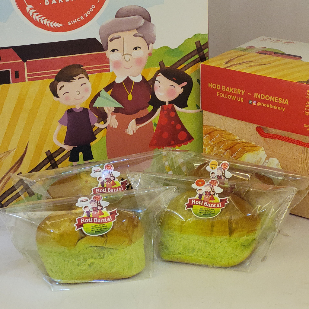 

Roti Bantal Pandan Hod Bakery