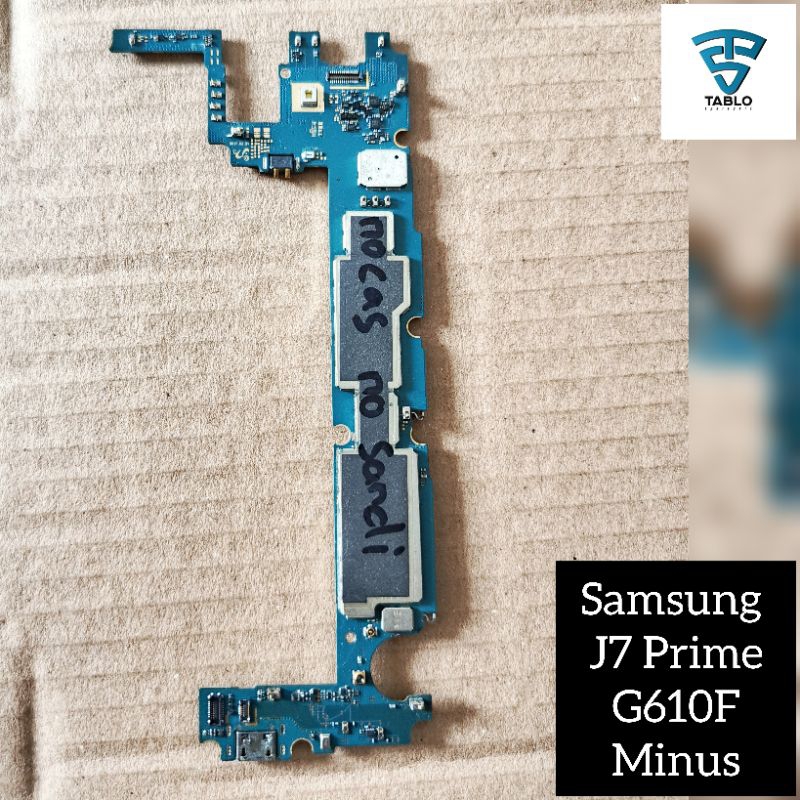 Mesin Samsung J7 prime G610F hidup minus not charging