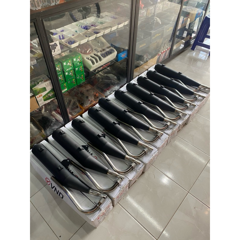 Knalpot Tsukigi Standard Racing VND Jupiter Z / Vega R / Vega R New