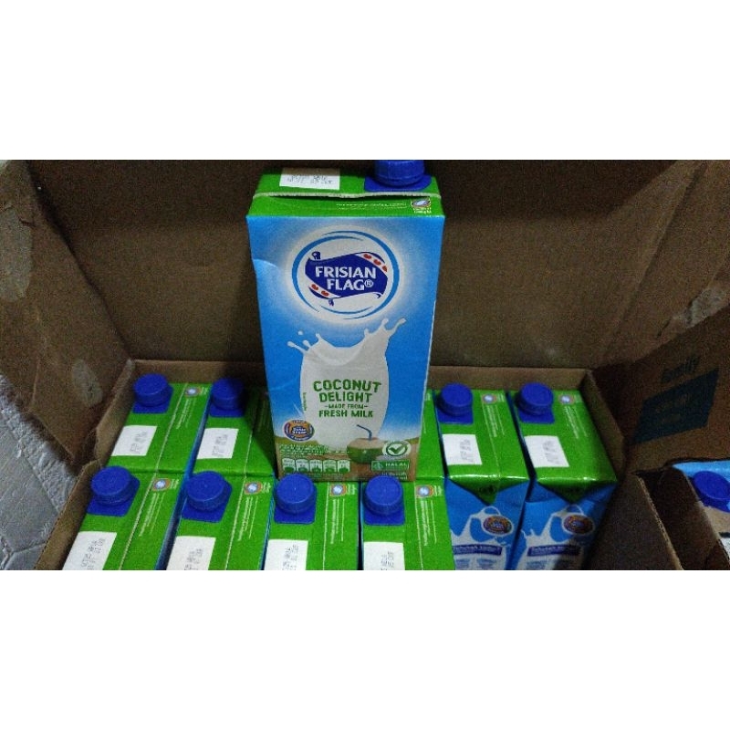 FRISIAN FLAG SUSU UHT FULL CREAM 946 ML & FRISIAN FLAG SUSU UHT SWISS CHICOLATE 946 ML