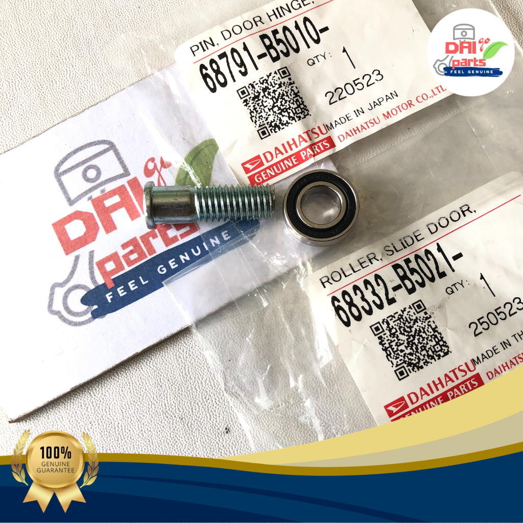 Pin & Bearing Roller Pintu Sliding Bagian Tengah Granmax & Luxio Original