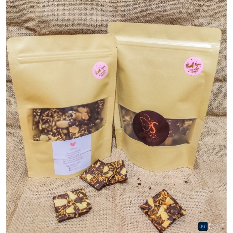 

Combo Brownies Crispy size R (85gr) & L (135gr)