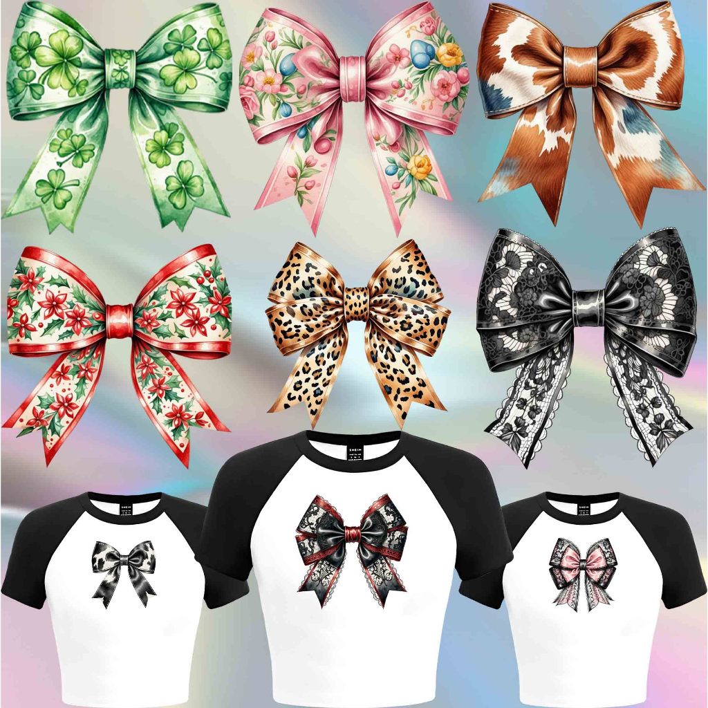 

SABLON STICKER DTF UKURAN 14CM TEMA COQUETTE V2