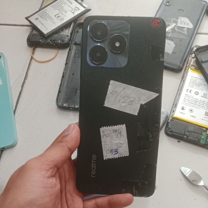 realme c53 minus lcd baca deskripsi