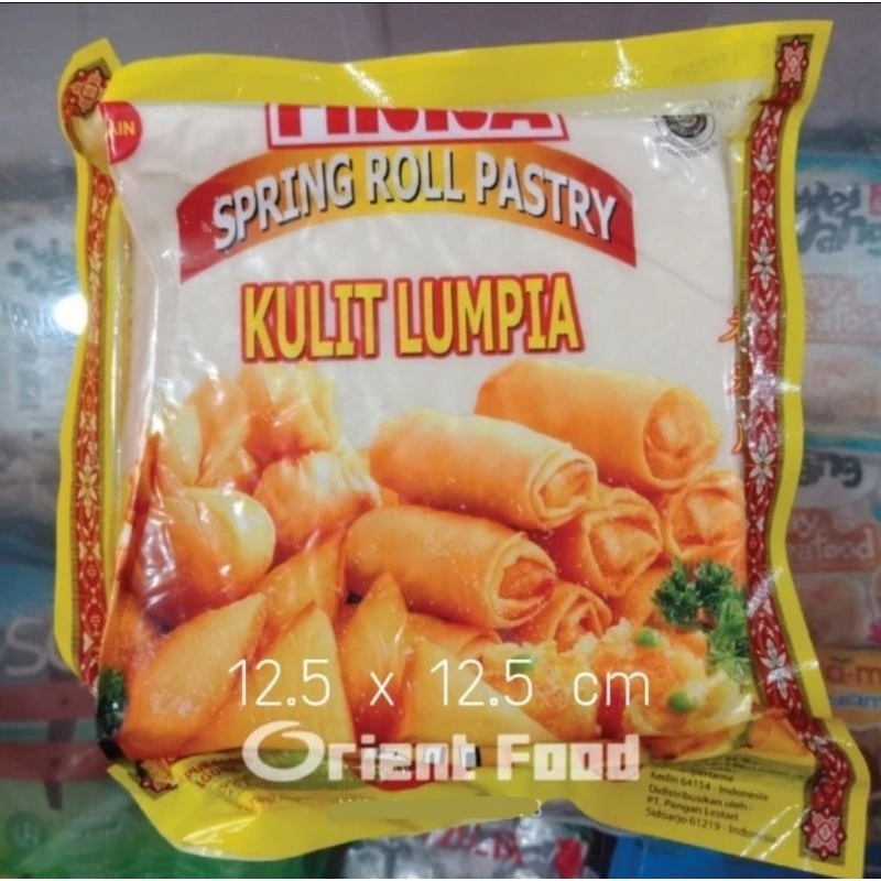 

Finna Kulit Lumpia Spring Roll Pastry 12.5 x 12.5cm isi 50lbr