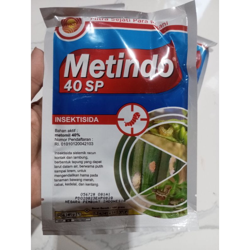 Insektisida jamur Obat ulat Obat gurem Metindo 100 Gram