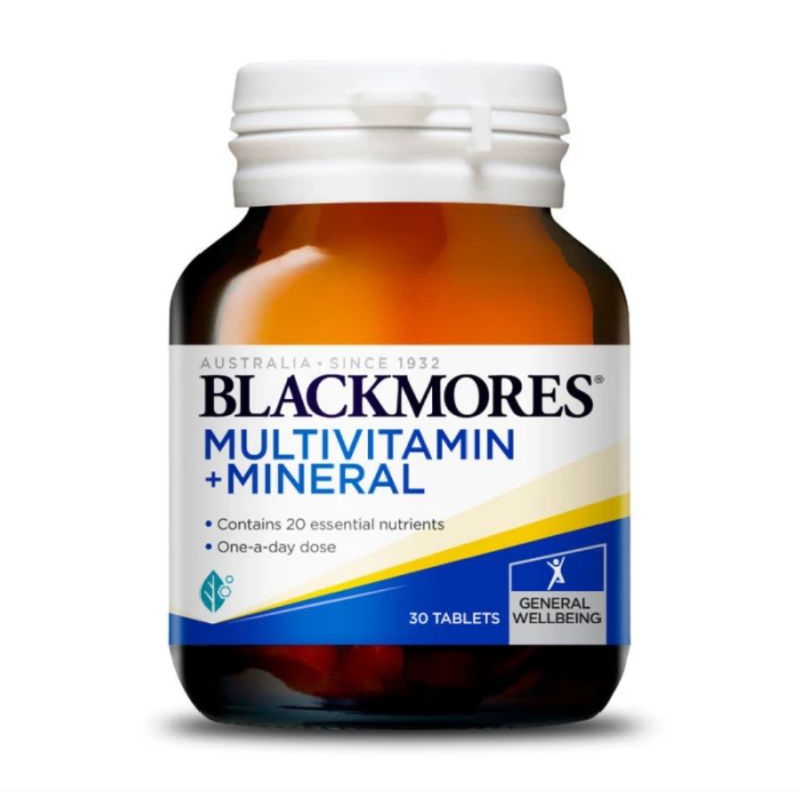blackmores multivitamin & mineral 30.tablet