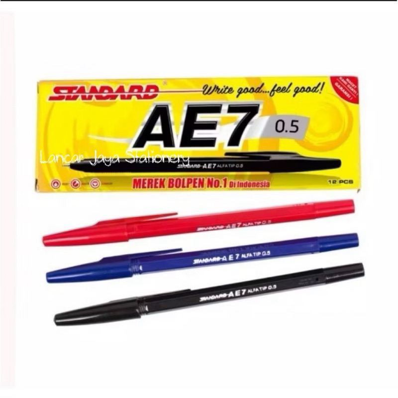 

Pulpen Standard AE7 0.5 Harga Satuan