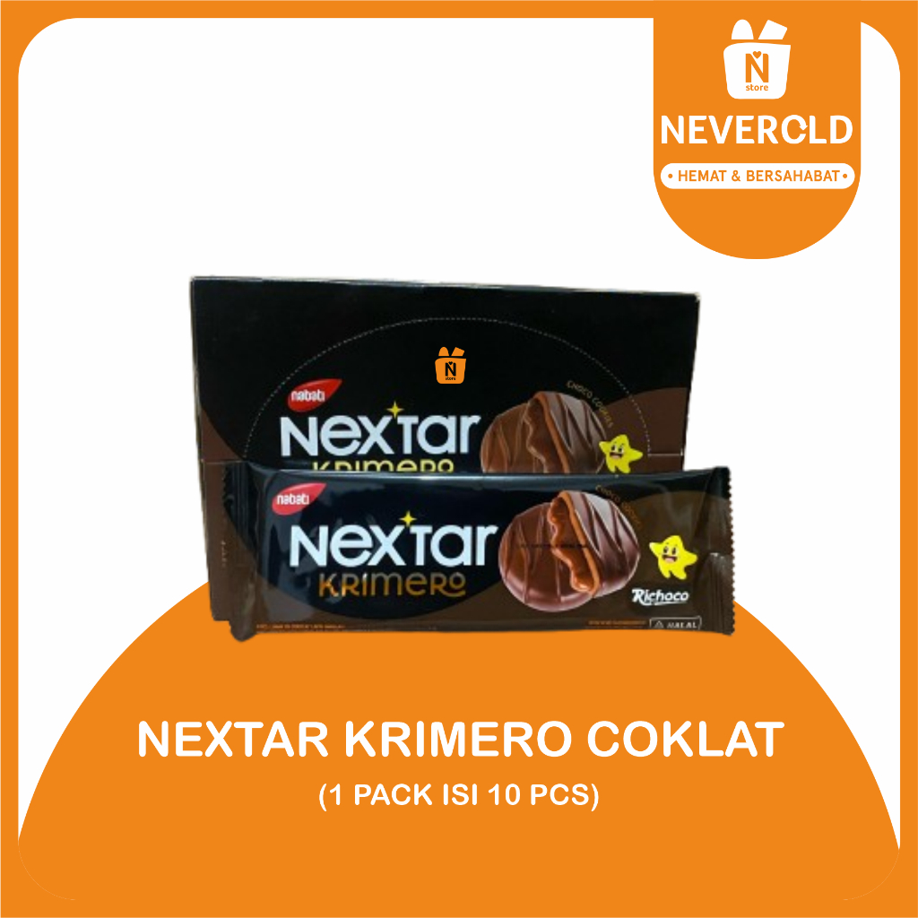 

NEXTAR KRIMERO COKLAT ISI 10 PCS @28GR