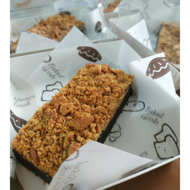 

brokies brownies cookies slice