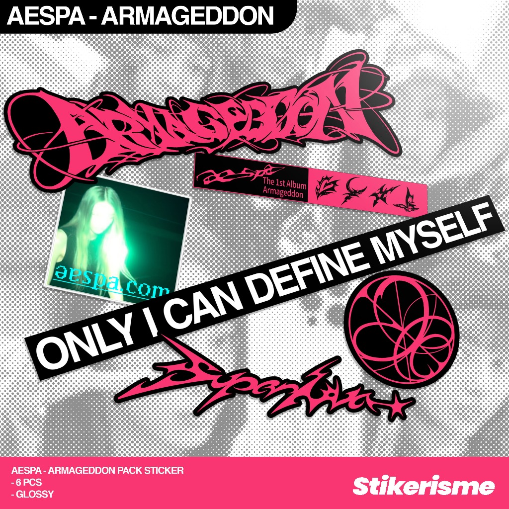 

Sticker KPOP A*ESPA ARMAGEDON Pack