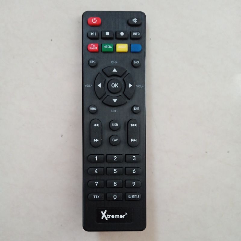 Remot STB Xtremer set top box tanpa setting