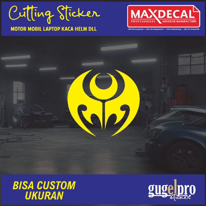 Stiker Kamen Rider Kiva Sticker Cutting Motor Laptop Helm