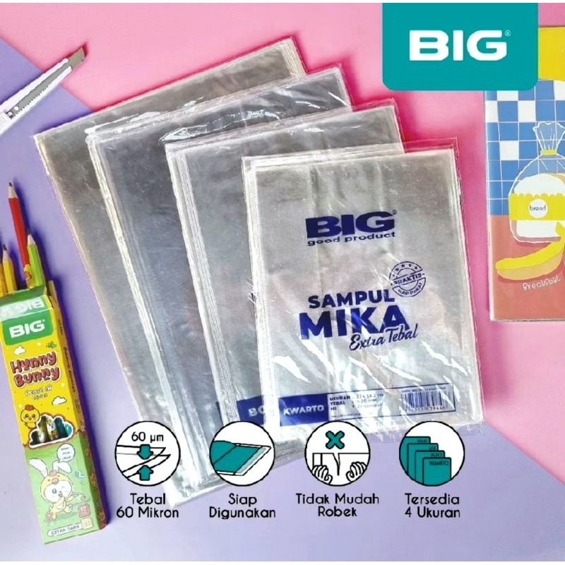

SAMPUL BUKU MIKA KWARTO BIG/SAMPUL MIKA KWARTO MURAH