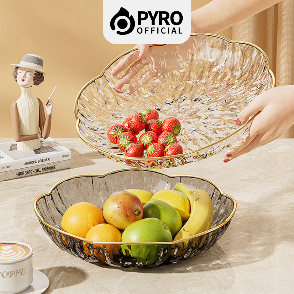Piring Saji Kecil Estetik Motif Abstrak | Piring Saji Aesthetic | Piring Buah Cantik