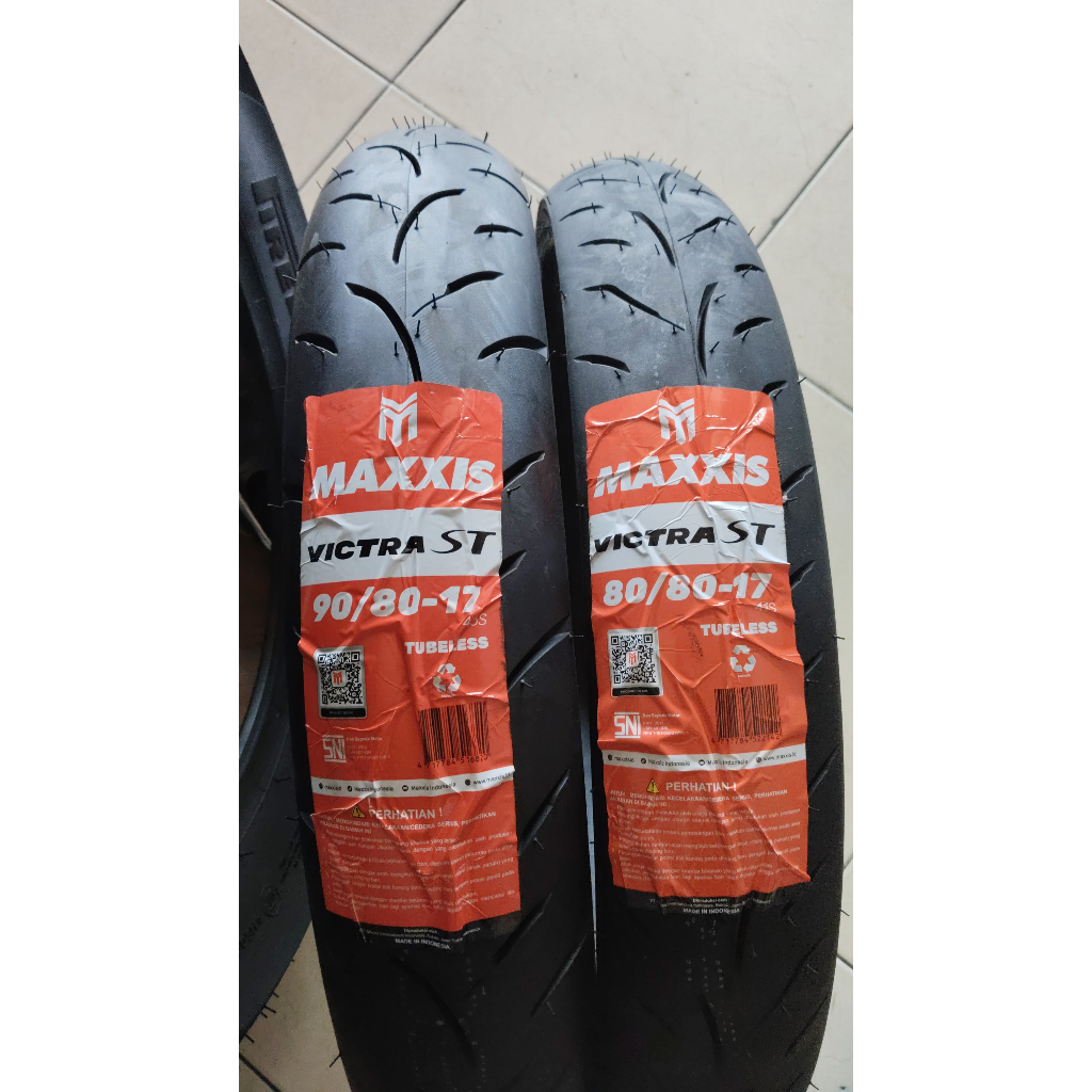 PAKET BAN MAXXIS VICTRA 80/80-17 DAN 90/80-17