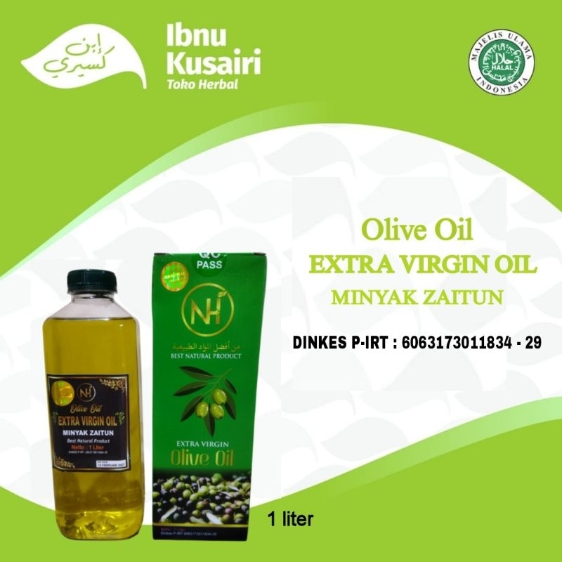 

Olive Oil Extra Virgin Oil Minyak Zaitun 1liter