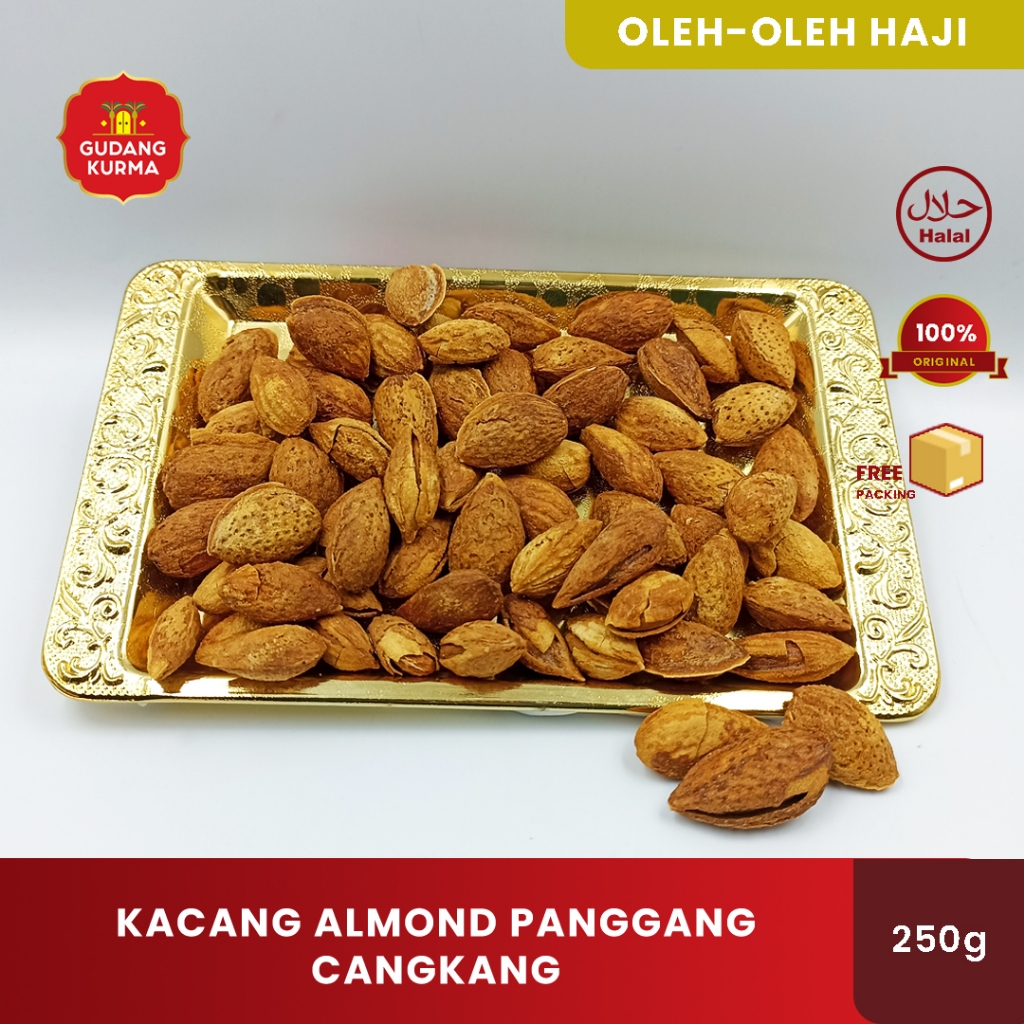 

Almond Cangkang Panggang Kemasan Pouch