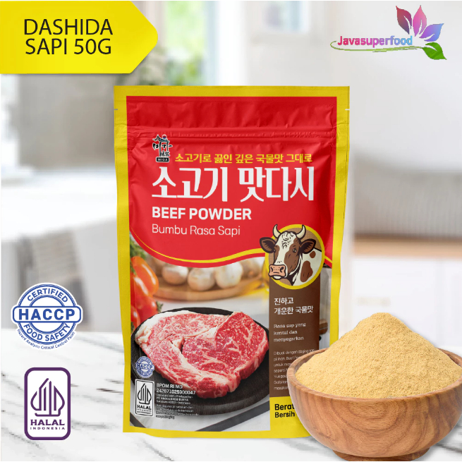 

[HALAL] DASHIDA RASA SAPI (50/100/300/500/1000G) / BUBUK SAPI / BUMBU SAPI / KALDU SAPI / DASHI POWDER HALAL