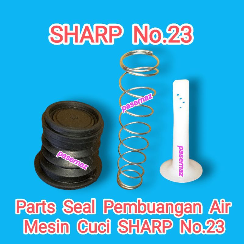 Karet Seal No.23 SHARP | Karet Seal Pembuangan Air Mesin Cuci SHARP No.23 | Mesin Cuci SHARP | Valve