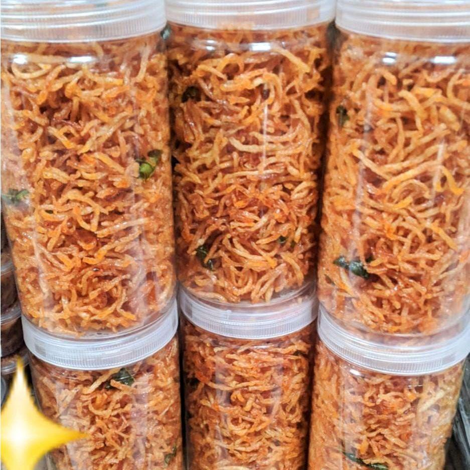 

Kentang Mustofa Pedas Manis - Bumbu Balado Kemasan Toples 1000ml - Food, Snack