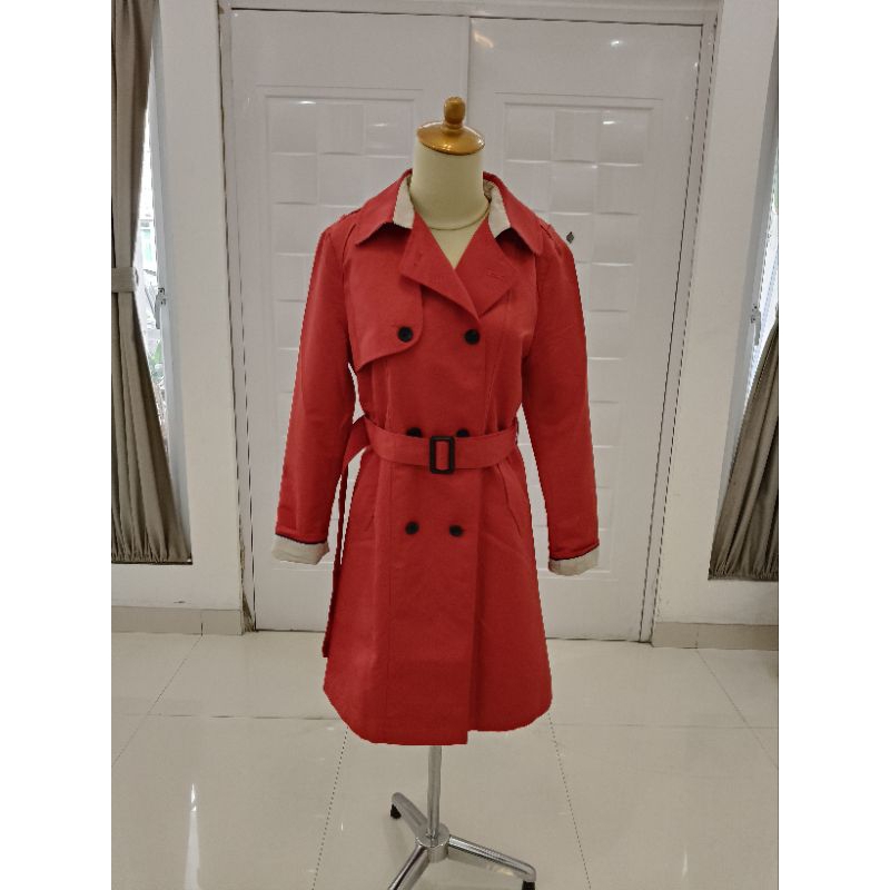 Fee Closet Coat Merah Wanita