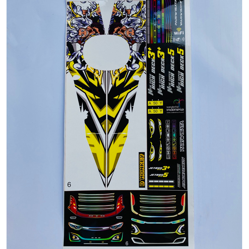 

Stiker Livery Full Modif Lampu Depan Lengkap Bus Basuri Miniatur Belum Di Cutting