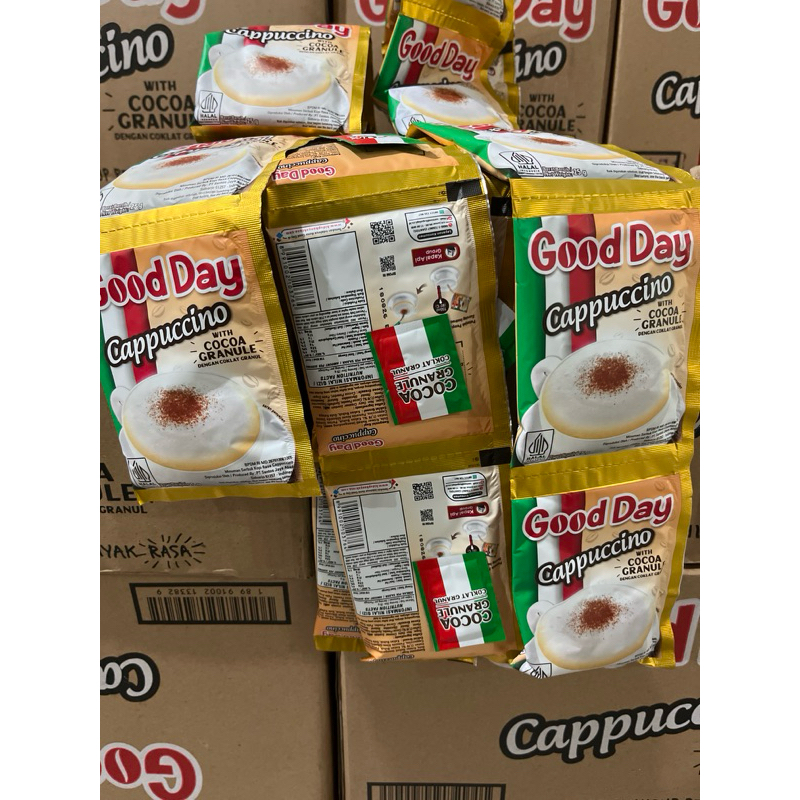 

Gooday cappucino renceng (10pcs )