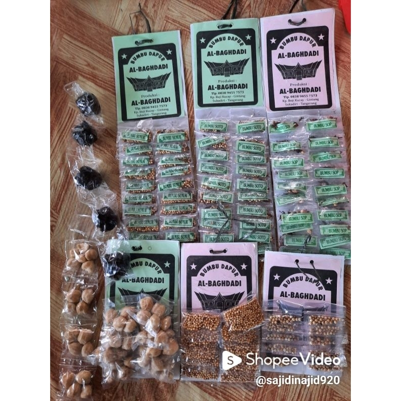 

Bumbu Renceng Rempah Uleg Ammaryllis Sayur