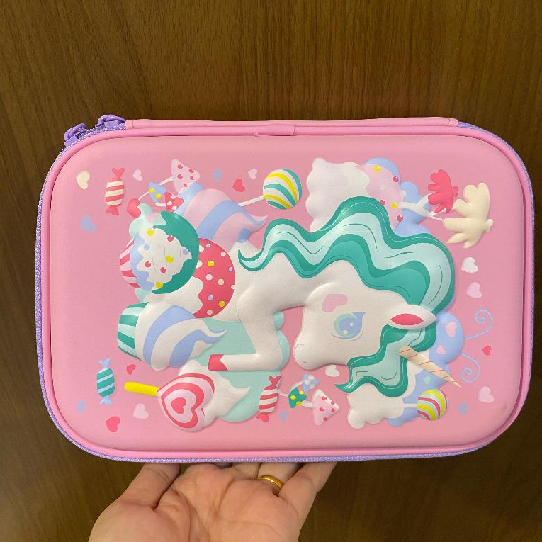 

Gramedia Mall Pekanbaru(Original)KAKO EVA PENCASE PINK UNICORN BIG KK-EVA141