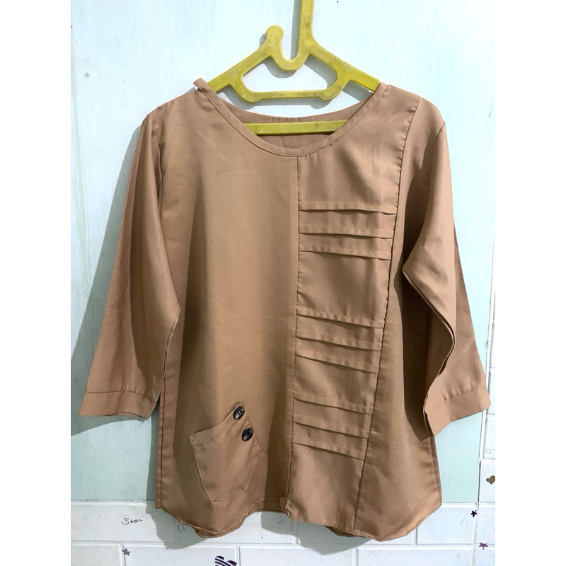 Preloved Blouse coklat