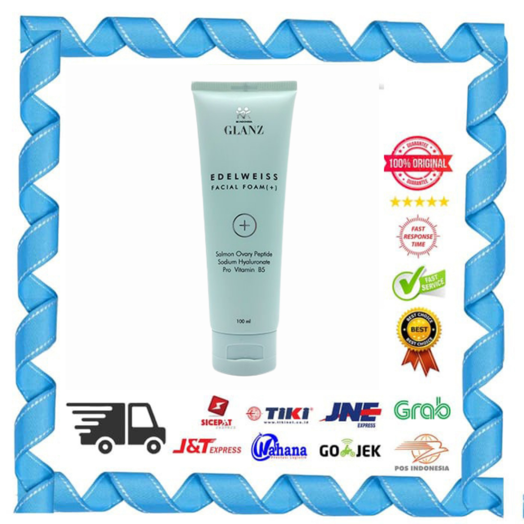 Glanz Edelweiss Facial Foam KK Indonesia