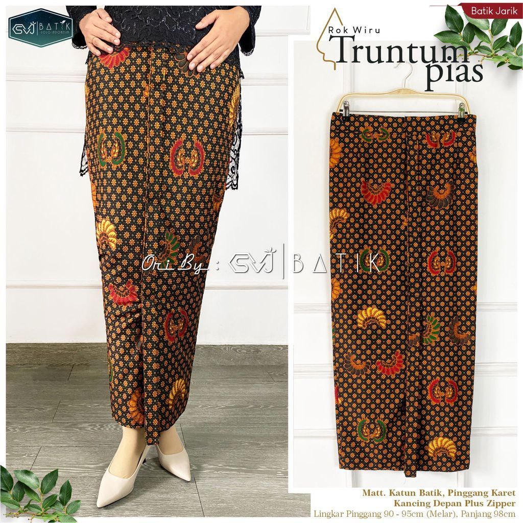 Terlaris Promo Cod Rok Batik Wiru Span Rok Batik Bawahan Kebaya Truntum