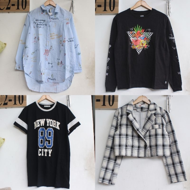 Blouse Kaos Dress Fanny