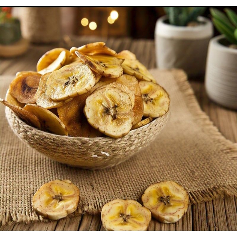 

Keripik pisang asin manis 250gr