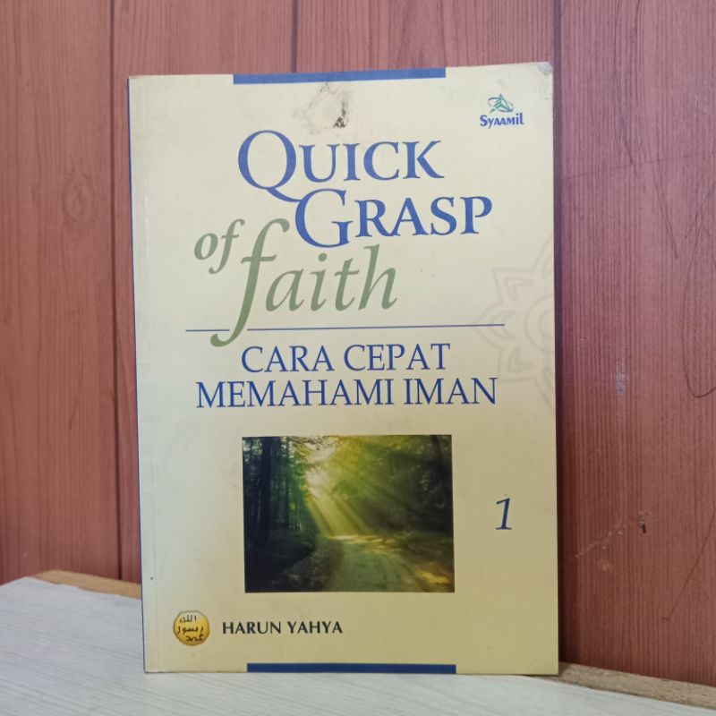 

buku Quick grasf of faith