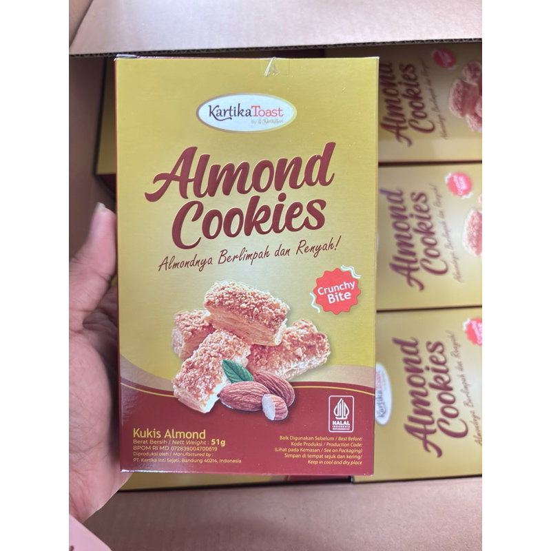 

Kartika Toast Almond Cookies Crunchy Bite