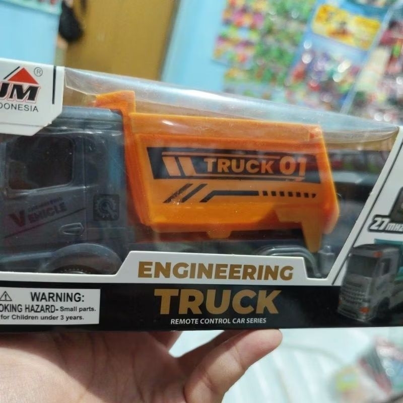 Mobil Truk Tanker Remot/ Remote Control Engineering Truck