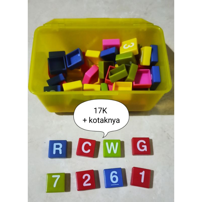 edukasi huruf dan angka