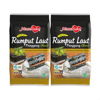 

Mama Suka rumput Laut Kering Panggang Rasa Original 4.5gr @pack (2 pcs)