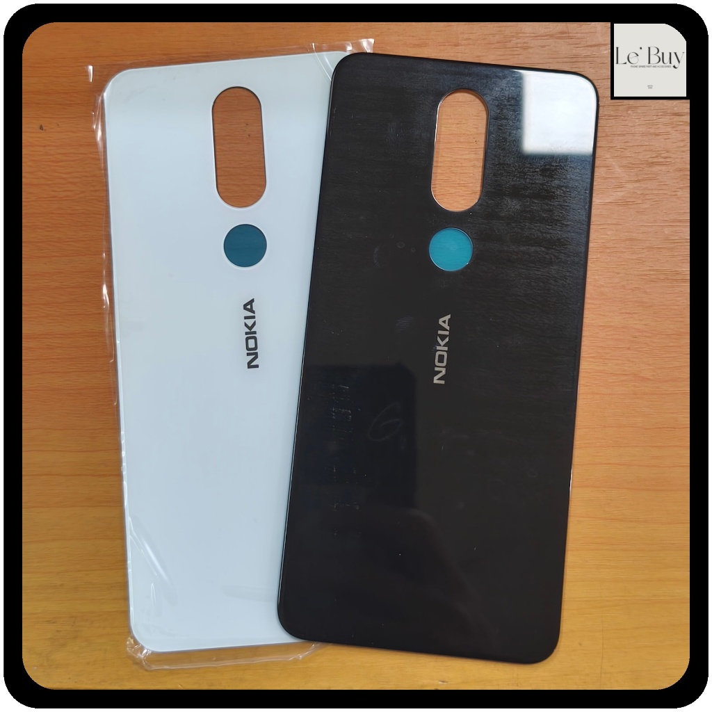 Backdoor untuk Nokia 6.1 Plus Tutup Baterai Tutup Belakang 6.1 +