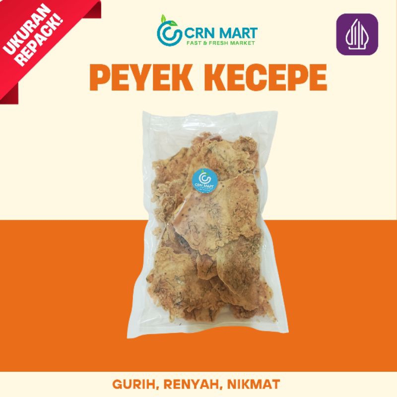 

CRN MART - Peyek Rebon/Kecepe Full Topping Premium Repack 200 gram